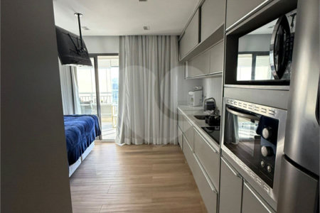 Sala à venda com 1 quarto em Indianópolis, São Paulo, SP