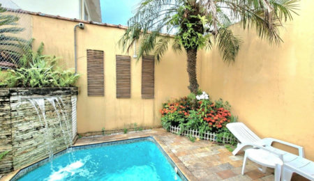 Casa com 3 dormitórios à venda, 182 m² por R$ 1.390.000,00 - Campo Grande - Santos/SP