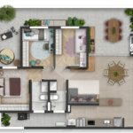 Apartamento à venda com 2 quartos, sendo 1 suíte, em Vila Espírito Santo, Sorocaba, SP