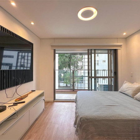 Apartamento à venda ou para alugar com 1 suíte em Campo Belo, São Paulo, SP