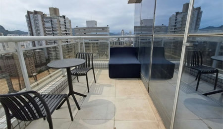 Studio à venda, 37 m² por R$ 530.000,00 - Gonzaga - Santos/SP