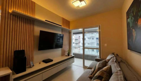 Apartamento com 1 dormitório à venda, 56 m² por R$ 1.115.000,00 - Boqueirão - Santos/SP