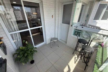 Apartamento com 2 dormitórios à venda, 89 m² por R$ 770.000,00 - Vila Guilhermina - Praia Grande/SP