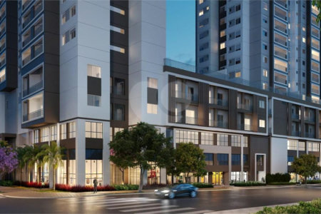 Apartamento à venda com 3 quartos, sendo 1 suíte,  em Jardim Caravelas, São Paulo, SP