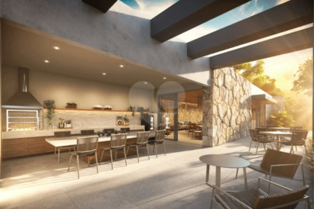 Living Hectare | 76 m², 2 suítes e 1 vaga — Conceito de casa no Anália Franco
