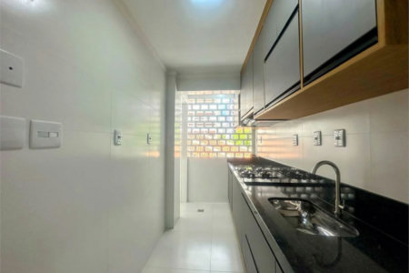 Apartamento com 1 dormitório à venda, 56 m² por R$ 445.000,00 - Boqueirão - Santos/SP