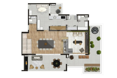 Triplex à venda com 4 suítes em Anhangabaú, Jundiaí, SP