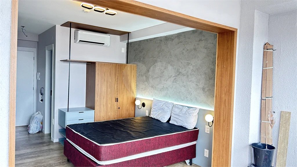 Studio com 28m², mobiliado e com móveis planejados na região do Sacomã em São Paulo - SP.