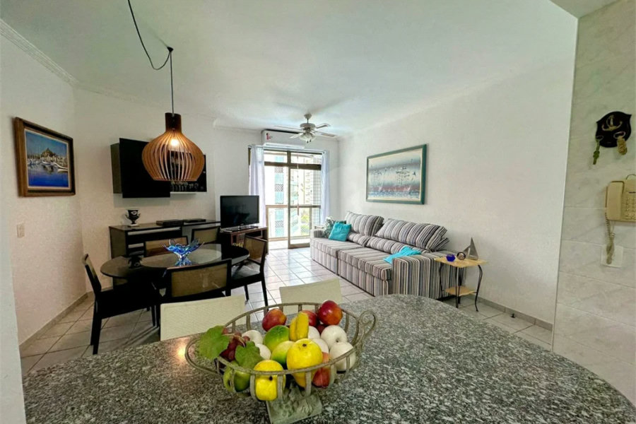 Apartamento à venda com 3 quartos, sendo 1 suíte,  em Riviera de São Lourenço, Bertioga, SP