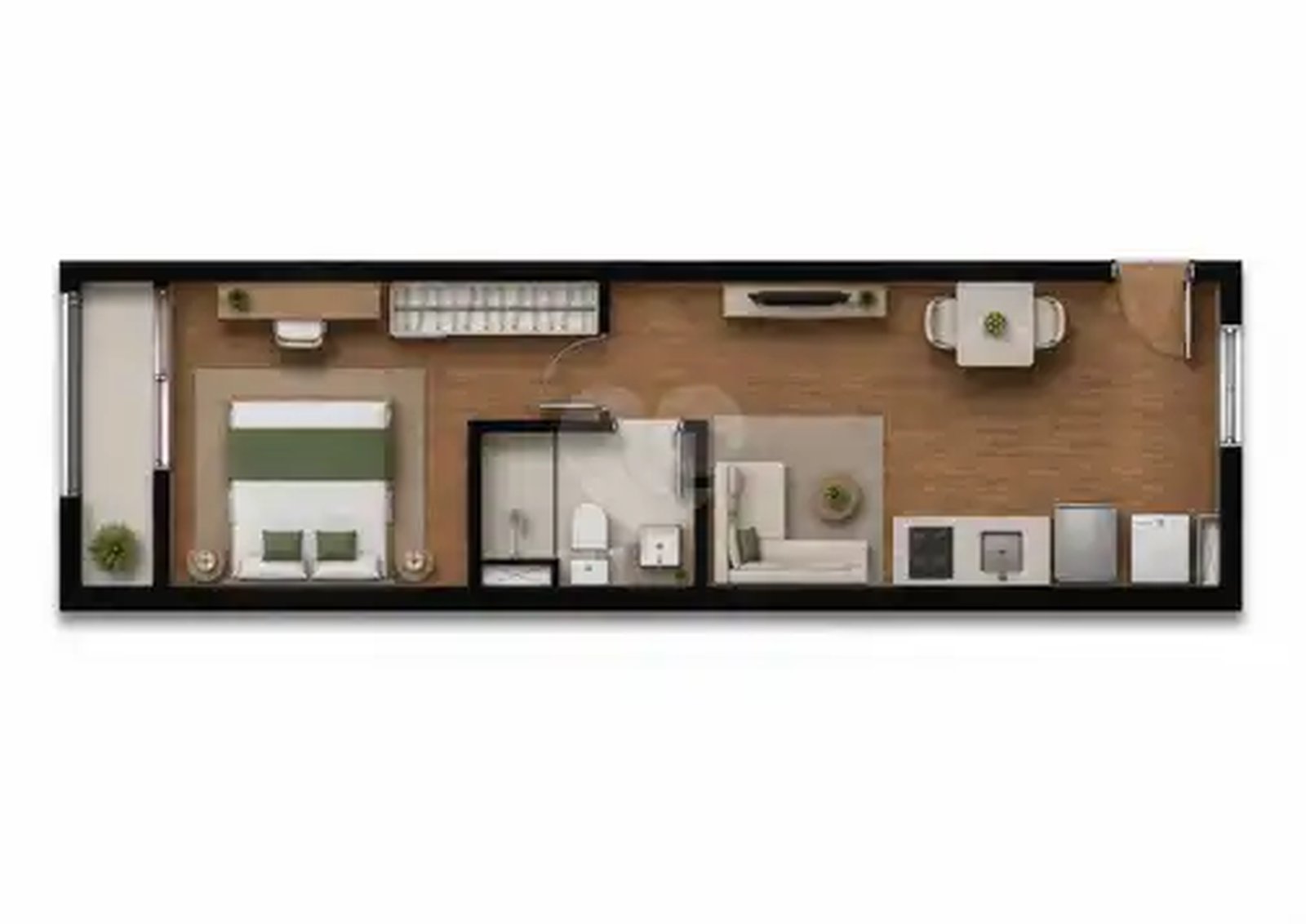 Apartamento 36m²