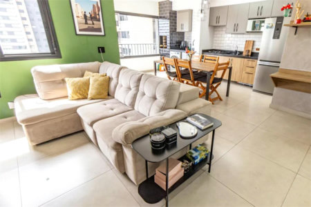 Apartamento com 57m² na região do Brás em São Paulo - SP.