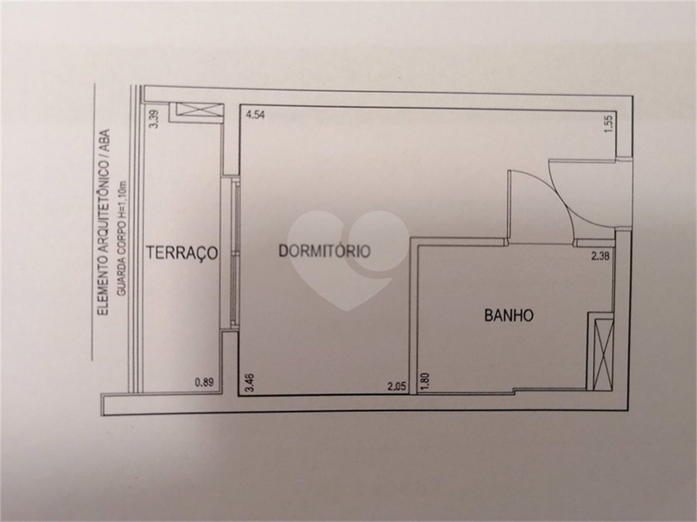 STUDIO À VENDA NO BROOKLIN/ORIZ CAMPO BELO COM 22m2 NR