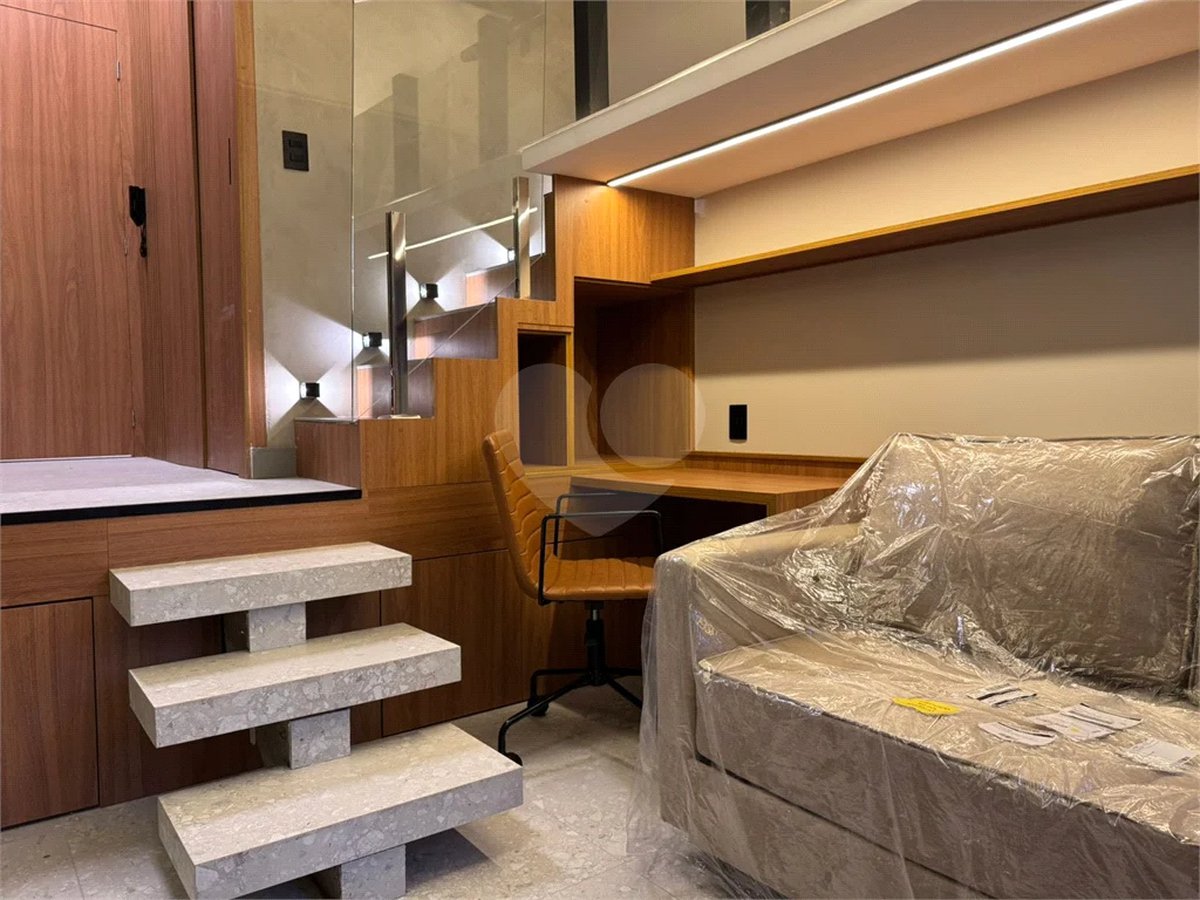 Locação - 1 dormitório com 34 m² – Brooklin, pertinho do metrô Pacote: R$ 5.000,00 | Totalmente mobiliado