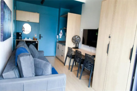 Apartamento à venda com 1 quarto em Alto da Boa Vista, São Paulo, SP