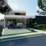 Terreno com casa em construção no Condomínio Alphaville I , em Ribeirão Preto/SP.