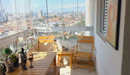 Apartamento à venda com 2 quartos, sendo 1 suíte,  em Vila Bertioga, São Paulo, SP