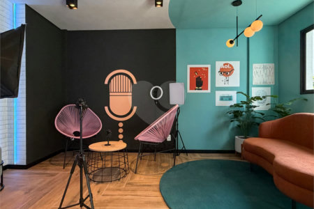 Studio residencial com 19m² na região da Vila Clementino em São Paulo - SP.