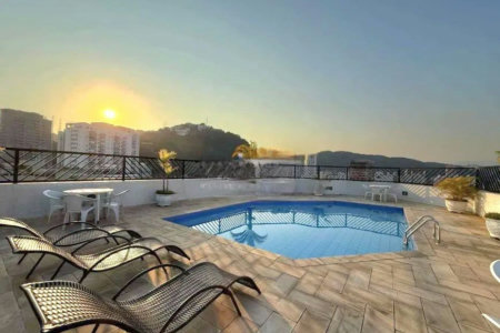 Apartamento com 1 dormitório à venda, 47 m² por R$ 439.000,00 - José Menino - Santos/SP
