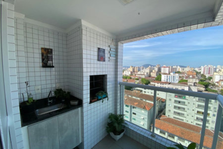 Apartamento à Venda no Embaré – Santos | 74 m² | 2 Dormitórios (1 Suíte) | Varanda Gourmet | Lazer Completo