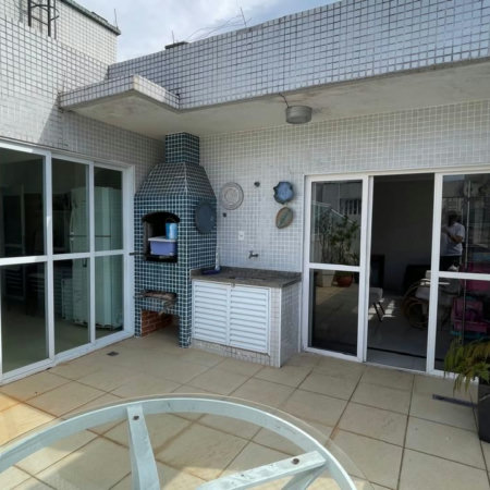 Cobertura com 4 dormitórios, 255 m² - venda por R$ 1.800.000,00 ou aluguel por R$ 16.000,00/mês - Embaré - Santos/SP