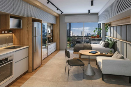 Apartamento à venda com 2 quartos em Vila Cordeiro, São Paulo, SP