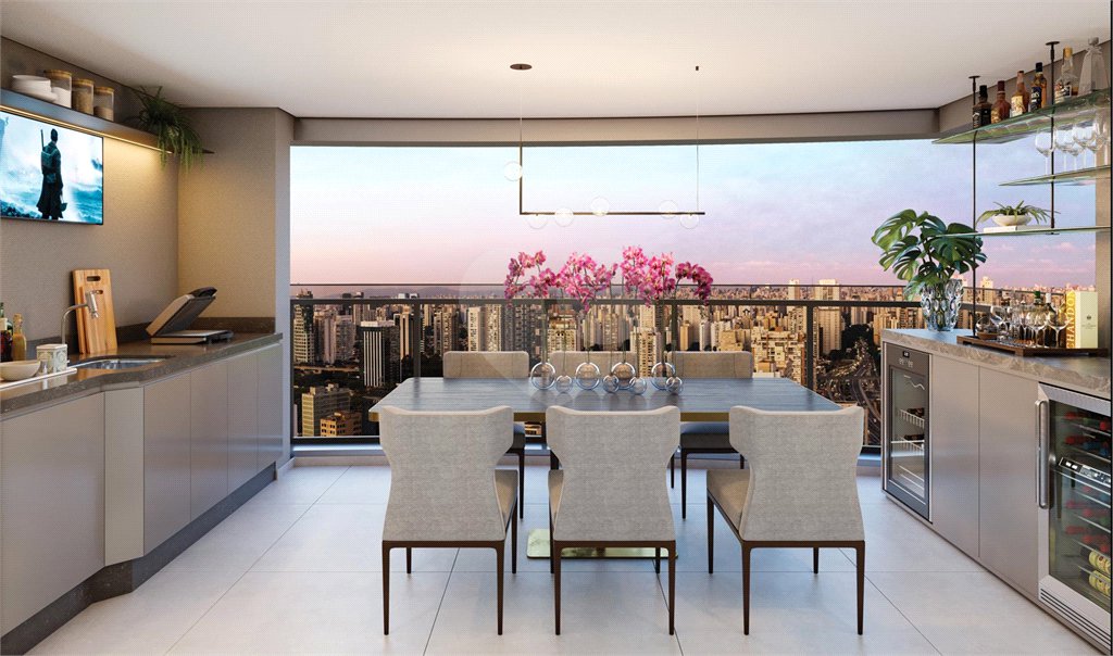 Apartamento à venda com 2 suítes em Santo Amaro, São Paulo, SP