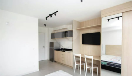 Apartamento para alugar com 1 quarto em Pinheiros, São Paulo, SP