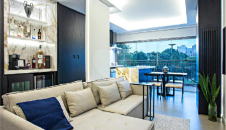 Apartamento à venda com 2 quartos, sendo 1 suíte,  em Indianópolis, São Paulo, SP