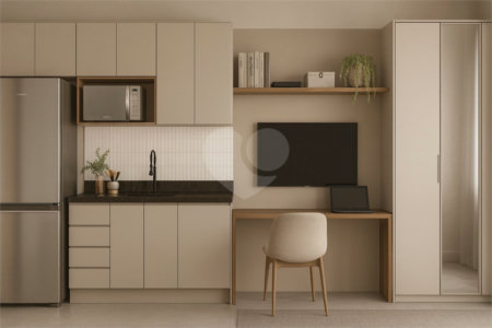 Studio à venda com 1 quarto em Pinheiros, São Paulo, SP