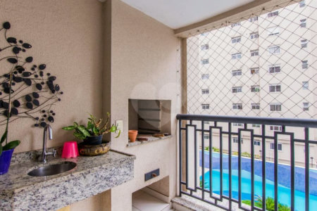 APARTAMENTO COM 118 m², TRÊS SUITES E VARANDA GOURMET - Campo Belo