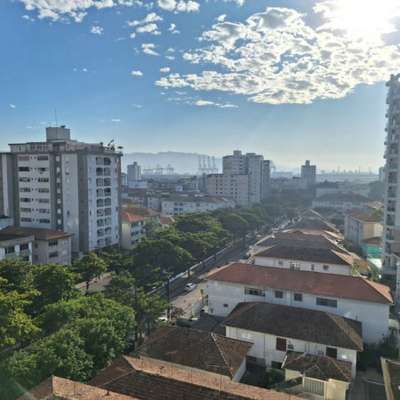 Apartamento com 2 dormitórios à venda, 121 m² por R$ 700.000,00 - Ponta da Praia - Santos/SP