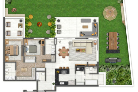 Apartamento à venda com 3 suítes em Cidade Jardim, São Paulo, SP