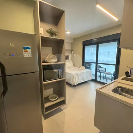 Studio para alugar com 1 suíte em Jardim das Acácias, São Paulo, SP