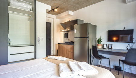 Studio à venda com 1 suíte em Indianópolis, São Paulo, SP