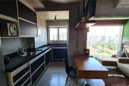 Apartamento à venda com 1 quarto em Cidade Monções, São Paulo, SP