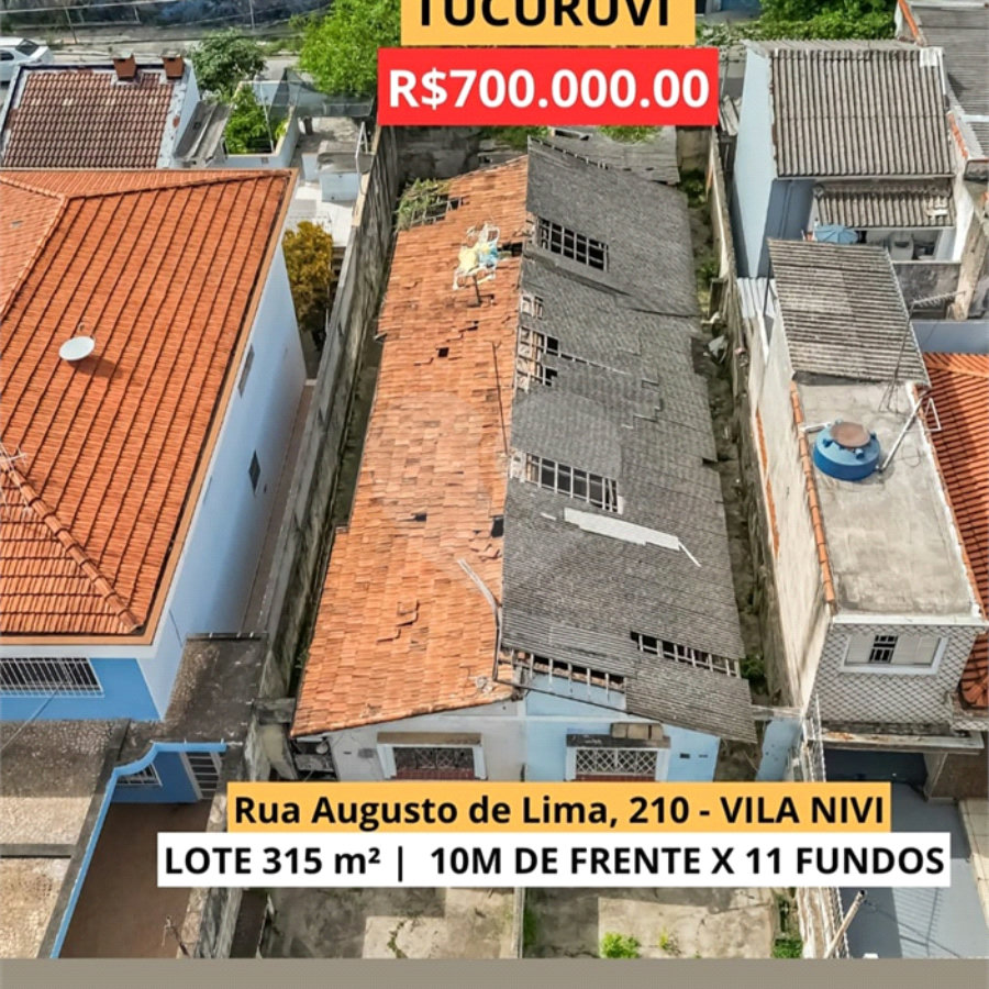 Terreno à venda em Vila Nivi, São Paulo, SP