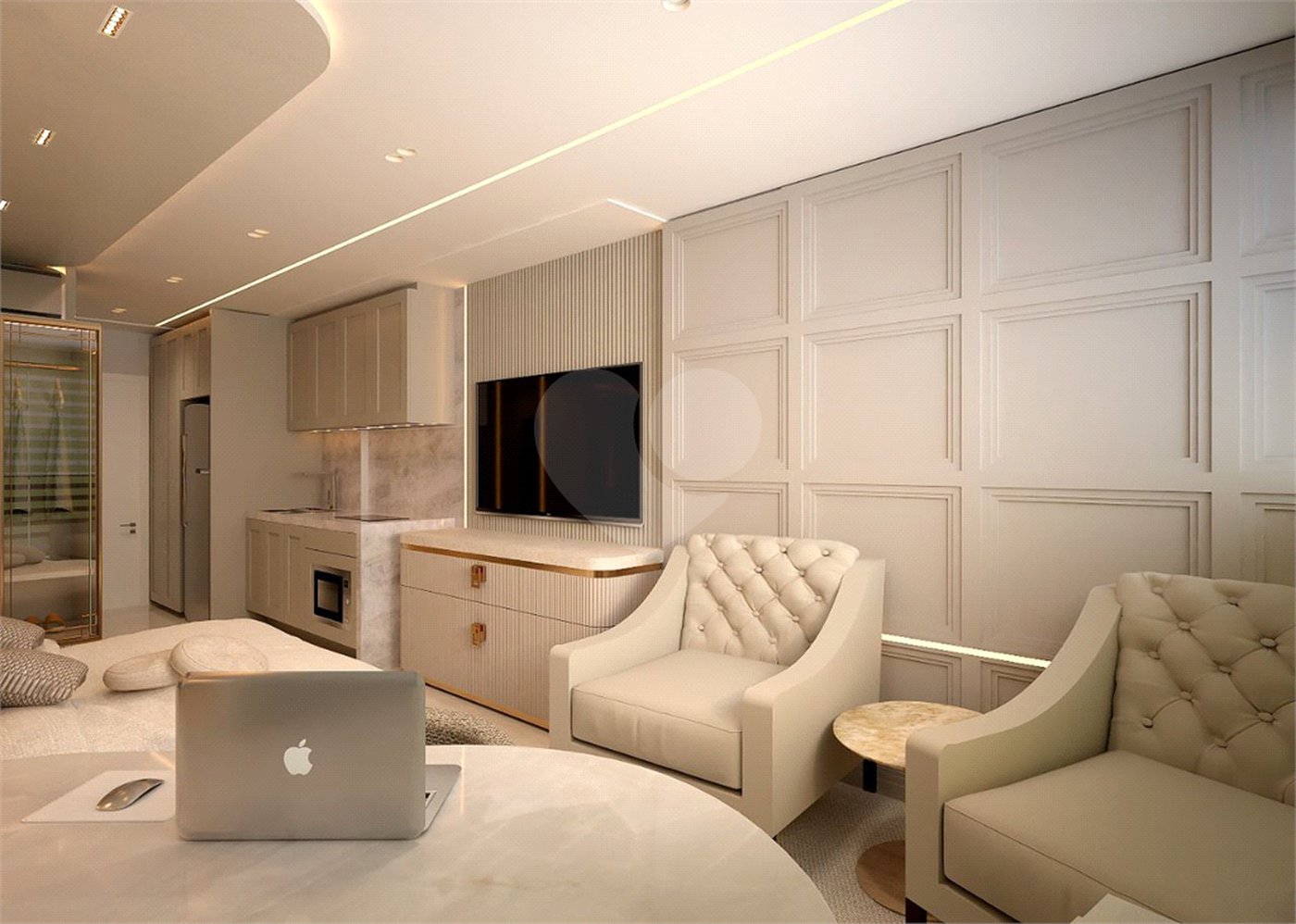 Studio à venda com 1 quarto em Brooklin, São Paulo, SP