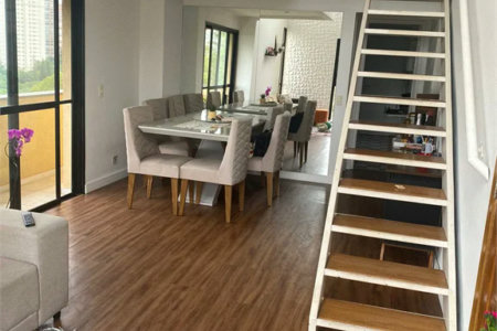 Duplex à venda com 2 quartos, sendo 1 suíte, em Paraíso do Morumbi, São Paulo, SP