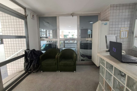 Kitnet à venda, 45 m² por R$ 318.000,00 - Gonzaga - Santos/SP