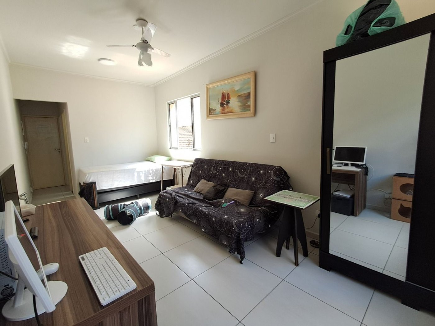 Studio à venda, 39 m² por R$ 335.000,00 - José Menino - Santos/SP