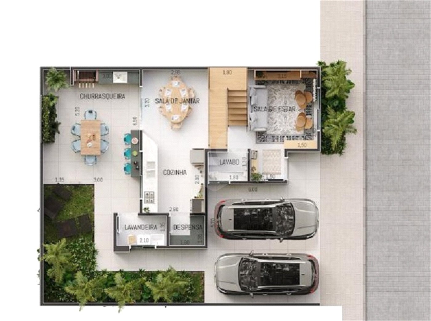 Casa à venda com 3 suítes no condomínio Residencial Celina, Atibaia - SP
