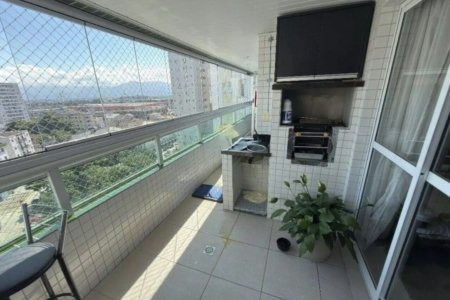 Apartamento com 2 dormitórios à venda, 89 m² por R$ 770.000,00 - Vila Guilhermina - Praia Grande/SP