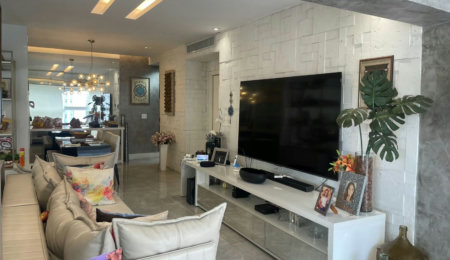 Apartamento Garden com 4 dormitórios à venda, 280 m² por R$ 4.500.000,00 - Aparecida - Santos/SP