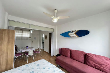 Apartamento com 1 dormitório à venda, 58 m² por R$ 400.000,00 - Barra Funda - Guarujá/SP