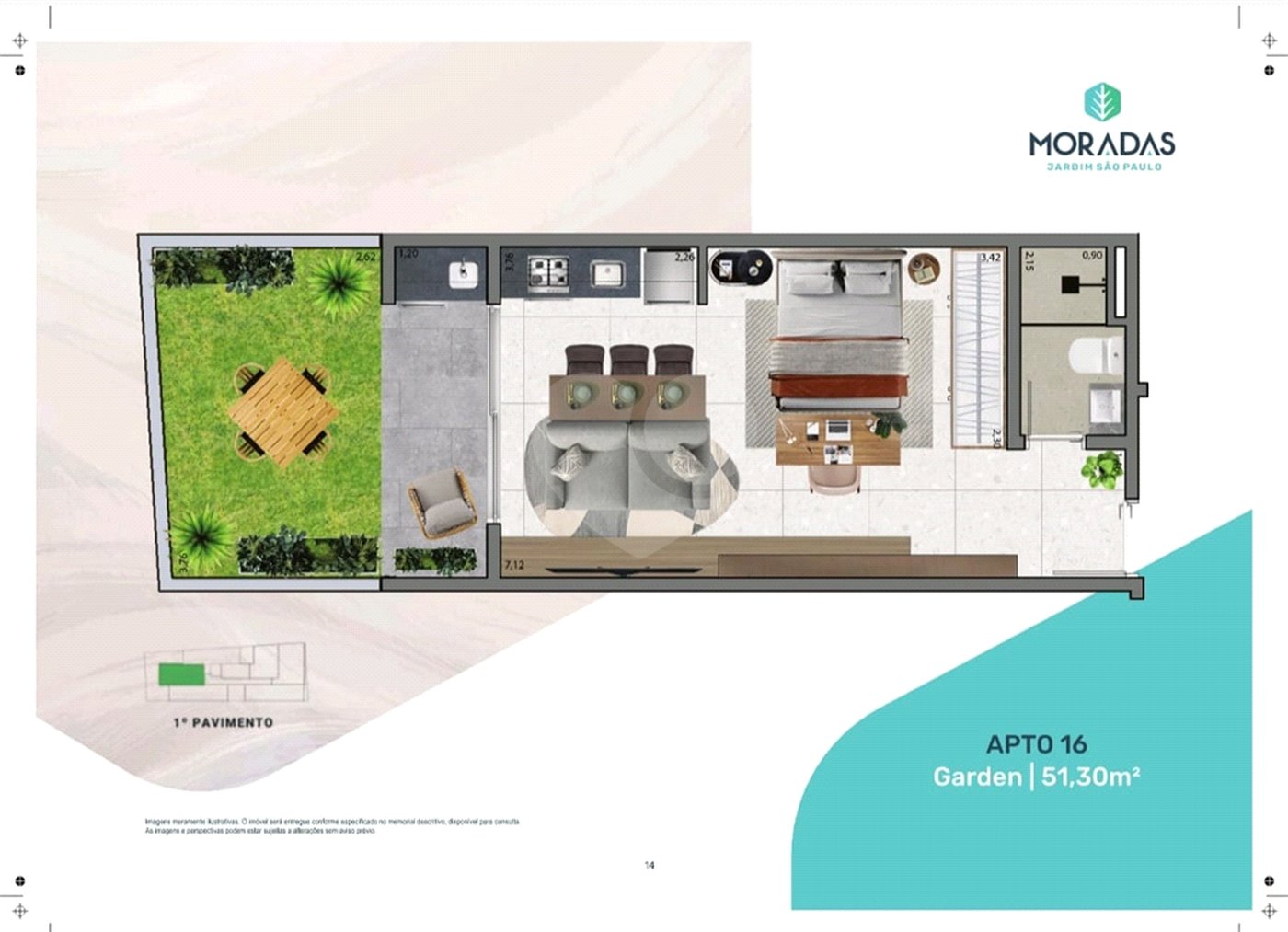 Apartamento à venda com 1 quarto em Jardim São Paulo(zona Norte), São Paulo, SP