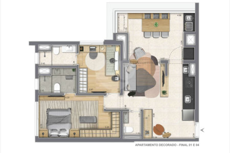 Apartamento à venda com 2 suítes em Pinheiros, São Paulo, SP