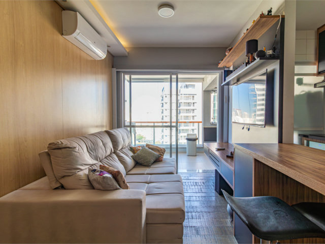 Apartamento à venda ou para alugar com 1 suíte em Chácara Klabin, São Paulo, SP