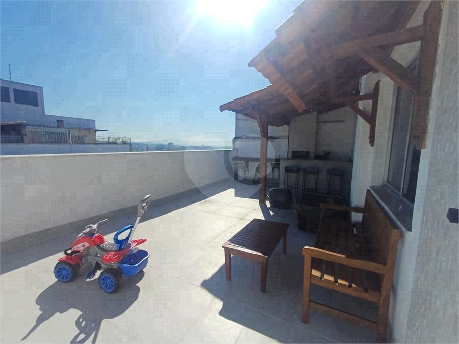 Cobertura à venda com 3 quartos em Rio Comprido, Rio de Janeiro, RJ