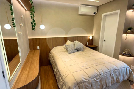 Apartamento com 35m², 1 dormitório, à venda na Bela Vista