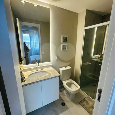 Studio mobiliado, a venda com 27m² - Lazer completo